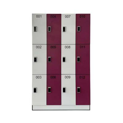 Modern Design 12mm HPL Compact Laminate 4 Door School Locker
