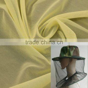 2016 hot sale fashion dyed polyester hat netting fabric