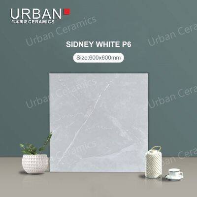 600X600mm Vitrified Ceramic Foshan Hotel Bedroom Glazed Polished Porcelain Floor Wall Tile photo-2