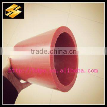 cheap large diameter red uhmwpe tube PE pipe plastic product