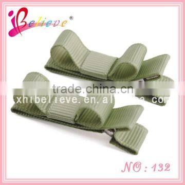 Kids Hair Accessories Grosgrain Handmade Flat Materials Hair Clips photo-5