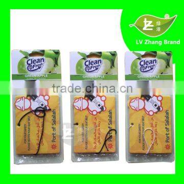 Wholesale cheap custom hanging paper car air freshener                        
                                                Quality Choice