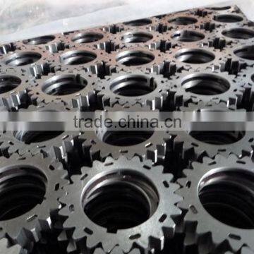 Fine oil pump gear