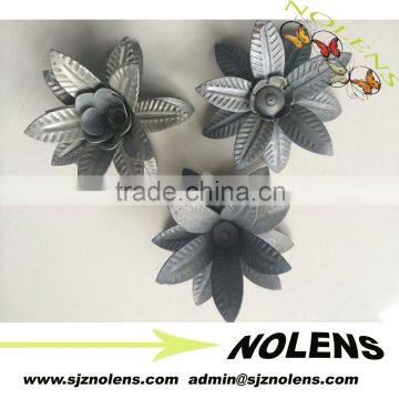 Wrought iron stamp leaf / flower