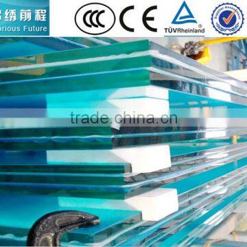 High safety laminated glass ce