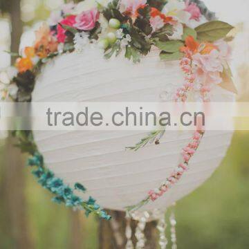 Party wedding baby shower products supplies hanging round 14 inch paper lantern