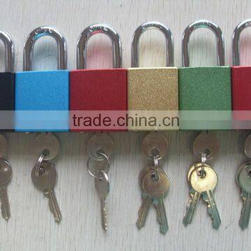 38mm Replaceable Cylinder Rectangular Aluminium Padlock photo-2
