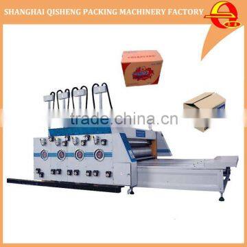 One color carton flexographic printing slotting machine