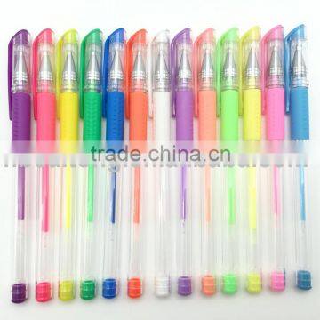 Environmental Plastic Milky Gel Pens