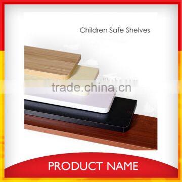 2015 Melamine Faced MDF Floating shelf wood with hidden bracket MDF Wall commodity Shelf