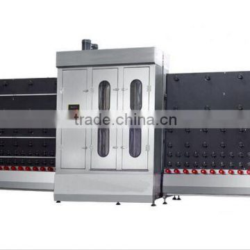 Vertical flat glass washing machine glass washer machine