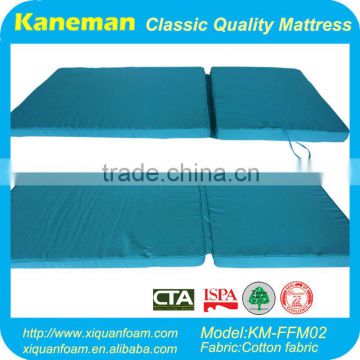 Folding beach foam mattress