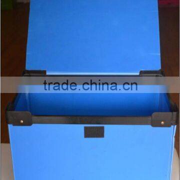 4mm pp corrugated sheet box with cover