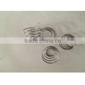 manufacturer supplied spiral spring