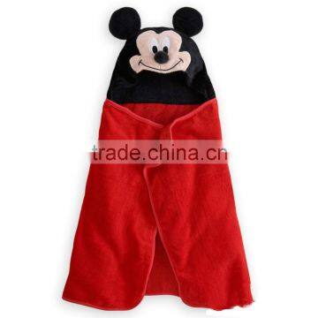 Wholesale Customized High Quality Colorful Hooded Beach Towel