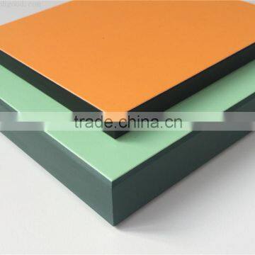 Solid color hpl decorative phenolic compact laminate wall panel