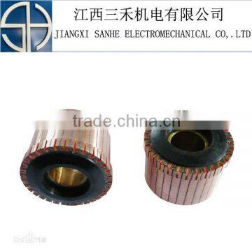 commtator for car motor parts export to Korea