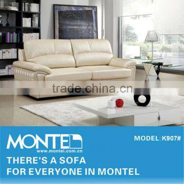Luxury Classic European Leather Sectional Sofa Set photo-3