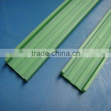CNC Machined Plastic Chain Guide Track Roller Plastic Nylon Uhmw-pe Linear Guide Rail photo-4