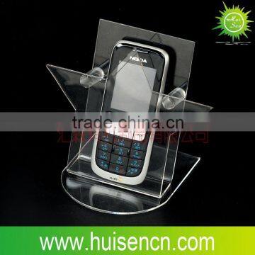 Acrylic cell phone display stand