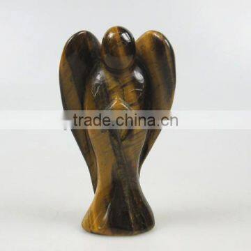 Wholesale AB grade gemstone angel sculptures for sale
