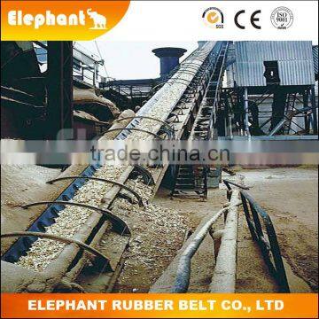 Round Pit Patterned Conveyor Belt/Rubber Belt for Gravel