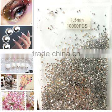 10000 Pcs Acrylic Rhinestones Nail Art Sticker Decoration Nail Art Accessory