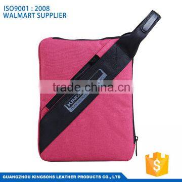 10.1'' fashion pink nylon tablet case for girls