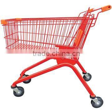 Hot Sale Market wire Shopping trolley with chair