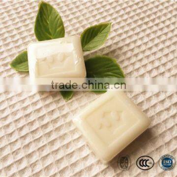 Wholesale senior square 30g whitening pleat wrapped soap