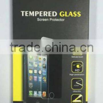 Color paper cardboard box for tempered glass, well protection