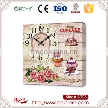 Look good vanilla cupcakes good textured canvas antique kitchen clocks