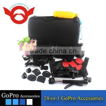 24-in-1 GoPro Accessory Kit for Gopro Hero 2/3/3+/4/4 Session photo-2