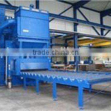 Q69 Steel Sheet Surface Pretreatment Roller Type Shot Blasting Machine/Wheel Abrator