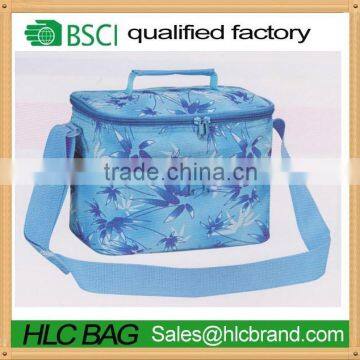 2015 China 600D reusable shoulder beer cooler bag