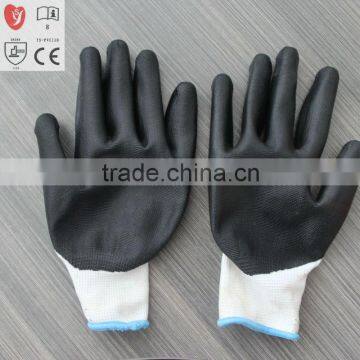 grey nitrile coated gloves