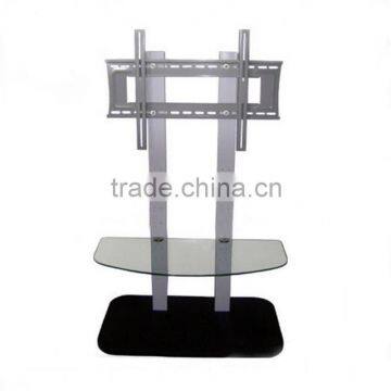 glass tv stand shelf bracket for DVD