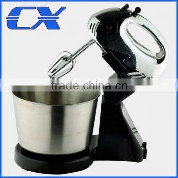 High Quality Stand Mixer With 2L Stainless Steel Bowl, Egg Beater