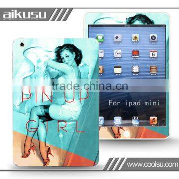 Low price skin for ipad mini 3M removable Accept paypal