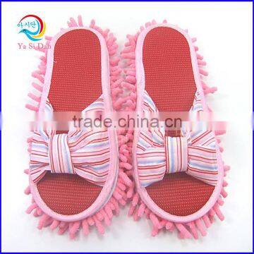 cheap summer cleaning slipper chenille mop lazy slipper for floor dusting