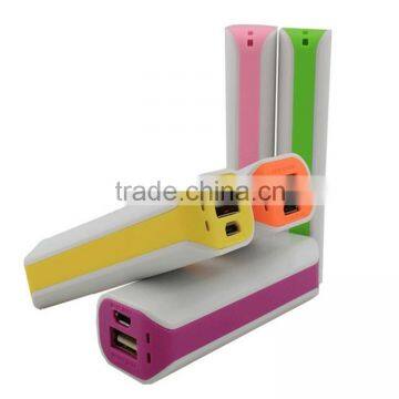 Promotional Gift Romas Portable Single 18650 Lithium Battery Mini Power Bank 2600mah Phone Charger photo-2