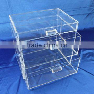 Acrylic jewellery box plastic necklace jewelry box