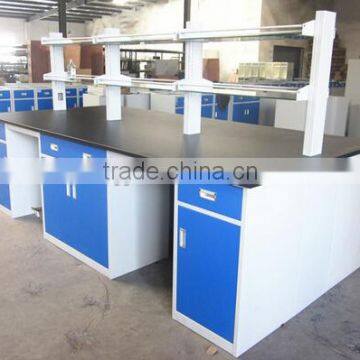 High Quality Laboratory Equipment Steel Lab Furniture Lab Sink Table photo-6