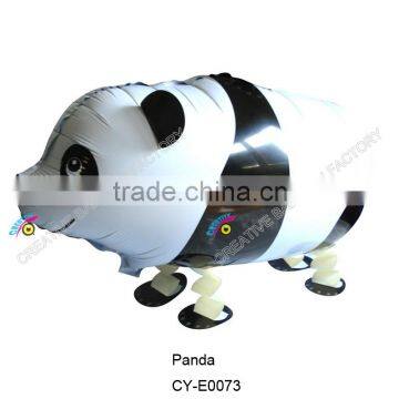 2015 Hot Sale Animal Shaped Walking Pet Balloon Helium Walking Pet Balloon Walking Panda Balloon