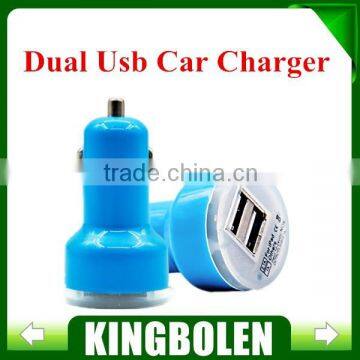 Colorful Car Charger Universal Dual USB Car Charger with Best Price