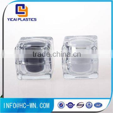 YI CAI Wholesale Cosmetic Packaging Crystal Acrylic Jar photo-3