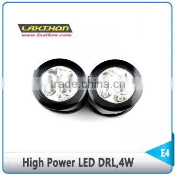 406HP Round Shape 4W Car Led Drl Led With E-mark E4 R87 photo-4