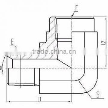 hydraulic hose fitting machine/hydraulic pipe/ joint connector