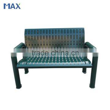 steel chair outdoor metal glider bench