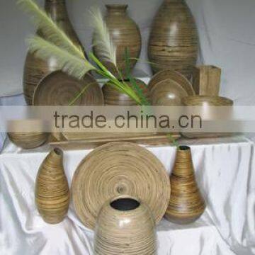 Coiled Bamboo House wares
